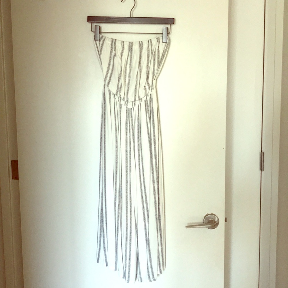 Urban Outfitters Strapless Jumpsuit